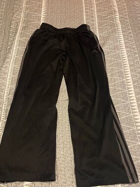 Adidas Black Kids Athletic Track Pants